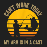 Mens Can't Work Today My Arm Is In A Cast   Fishing T Shirt Ladies Polo Shirt | Artistshot