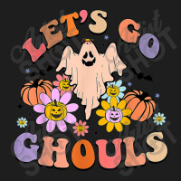 Groovy Let's Go Ghouls Floral Ghost Hippie Halloween Costume Character Classic T-shirt | Artistshot