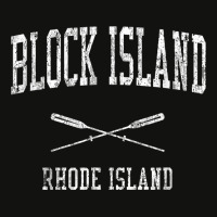 Block Island Rhode Island Ri Vintage Nautical Sports Design Scorecard Crop Tee | Artistshot