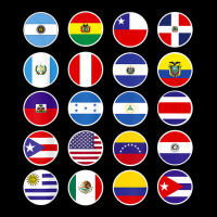 All Latin American Flags Countries Banderas Latinoamerica T Shirt Long Sleeve Shirts | Artistshot