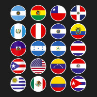 All Latin American Flags Countries Banderas Latinoamerica T Shirt Classic T-shirt | Artistshot