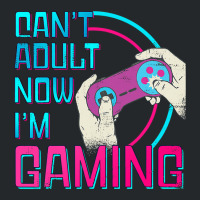 Can't Adult Now I'm Gaming  Controller Funny Video Games Crewneck Sweatshirt | Artistshot