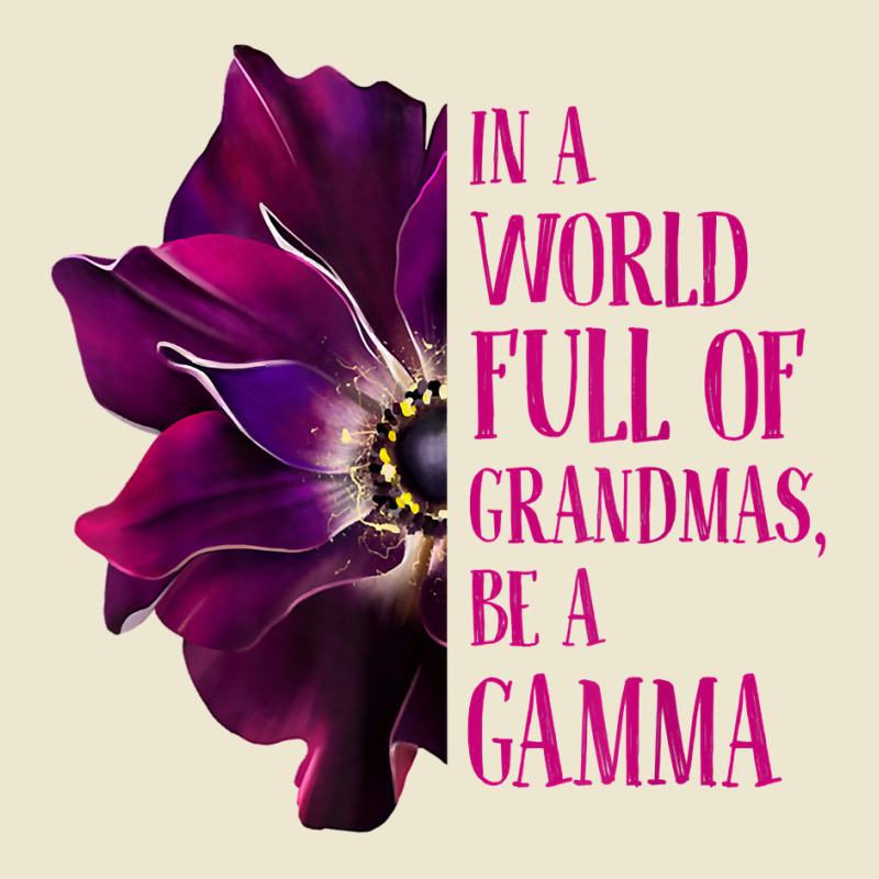 Anemone World Full Of Grandmas Be Gamma Grandmas Gifts T Shirt Cropped Hoodie by patutowtbanaspch | Artistshot