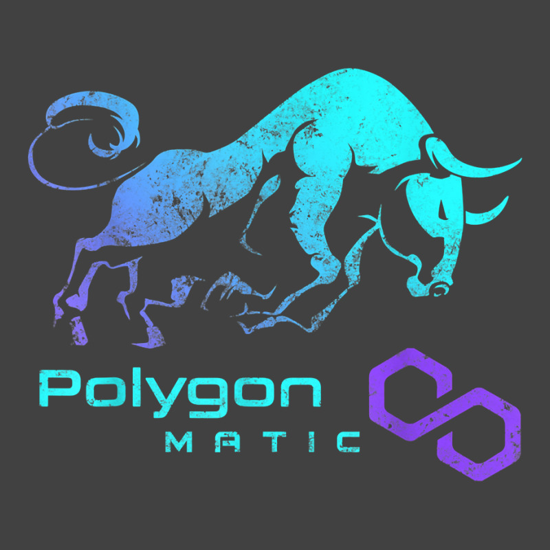 Polygon Matic Crypto Bullrun Hodl Token To Rich Millionaire T Shirt Vintage T-Shirt by butacnlzaidelpz | Artistshot