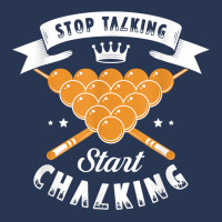 Stop Talking Start Chalking For A Billiard Billiards Cue T Shirt Men Denim Jacket | Artistshot