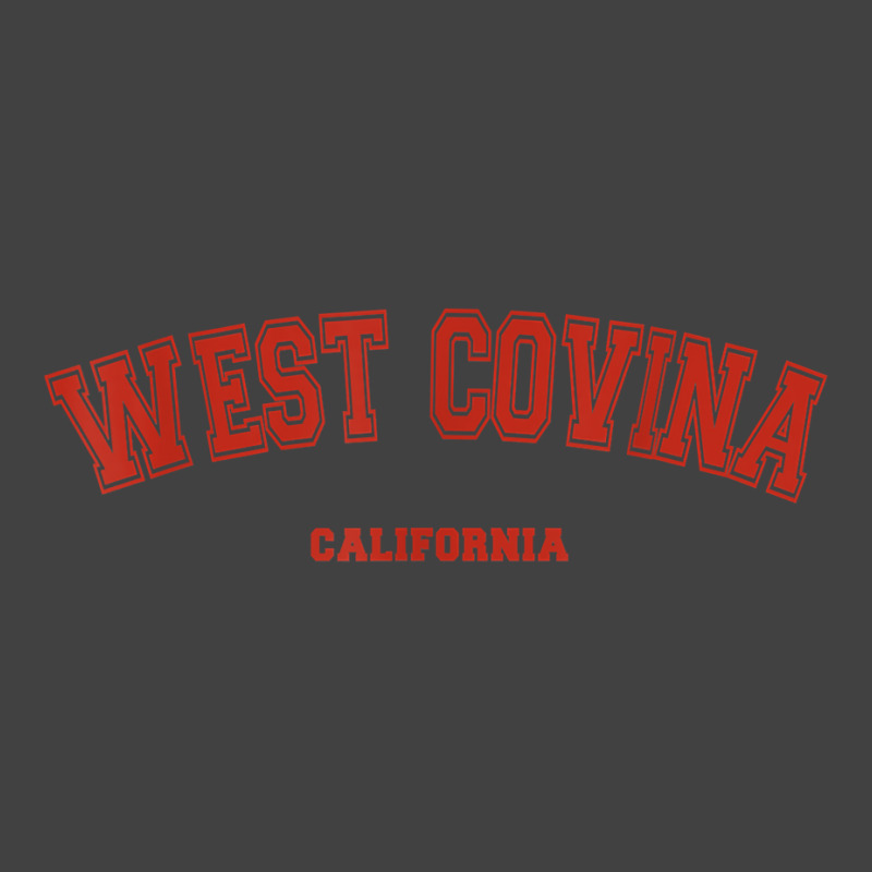 West Covina California Ca Red Letter Graphic On West Covina T Shirt Vintage T-shirt | Artistshot