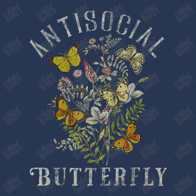 Antisocial Butterfly Fairy Grunge Fairycore Aesthetic Goth Men Denim Jacket | Artistshot