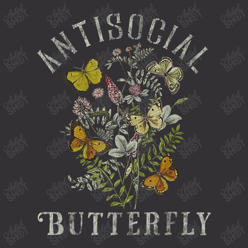 Antisocial Butterfly Fairy Grunge Fairycore Aesthetic Goth Vintage Hoodie | Artistshot