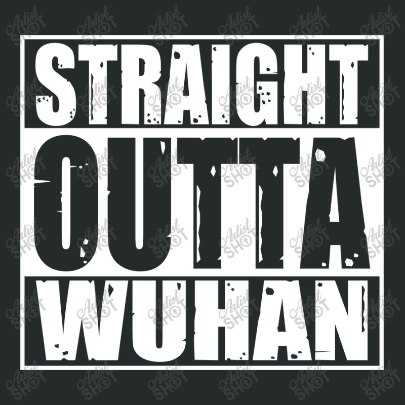 Vm   Straight Outta Wuhan (ade) Women's Triblend Scoop T-shirt | Artistshot