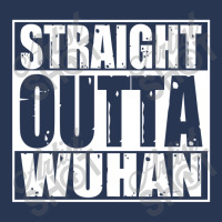 Vm   Straight Outta Wuhan (ade) Ladies Denim Jacket | Artistshot