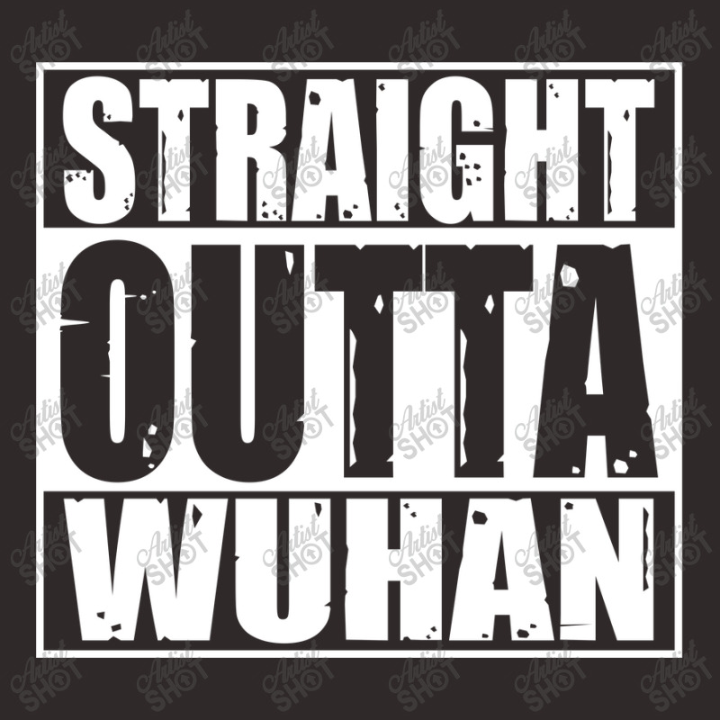 Vm   Straight Outta Wuhan (ade) Racerback Tank | Artistshot