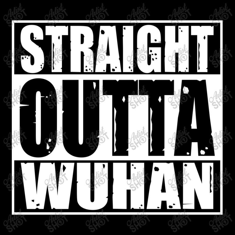 Vm   Straight Outta Wuhan (ade) Women's V-neck T-shirt | Artistshot