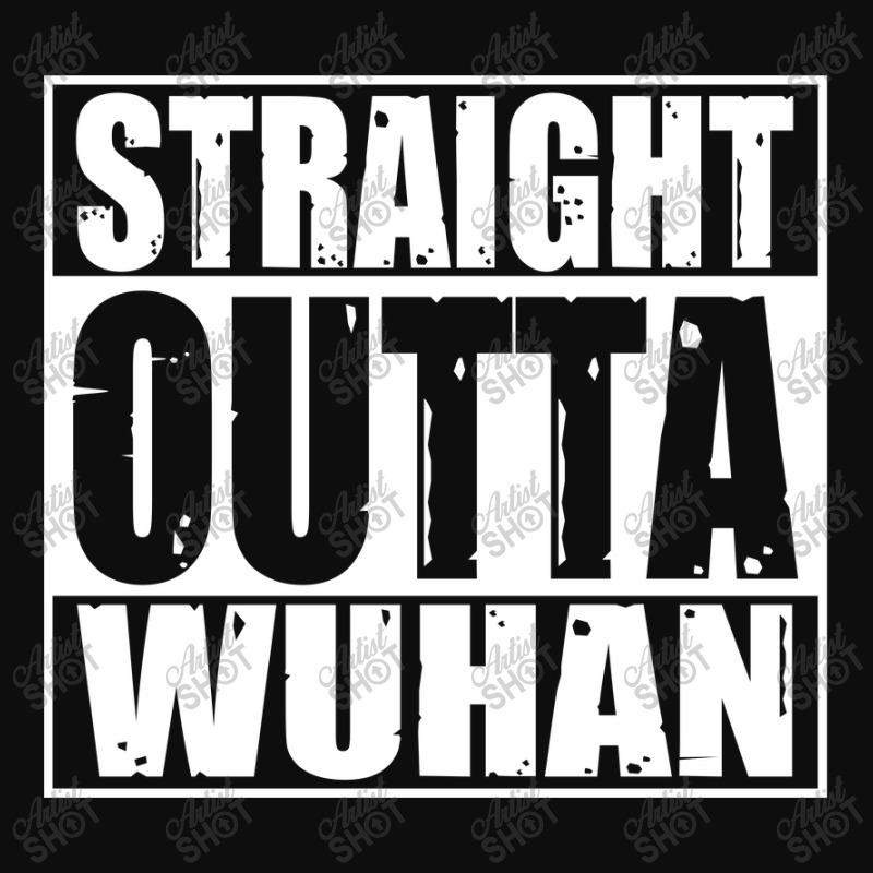 Vm   Straight Outta Wuhan (ade) Crop Top | Artistshot