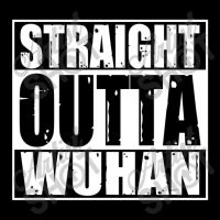 Vm   Straight Outta Wuhan (ade) Cropped Hoodie | Artistshot