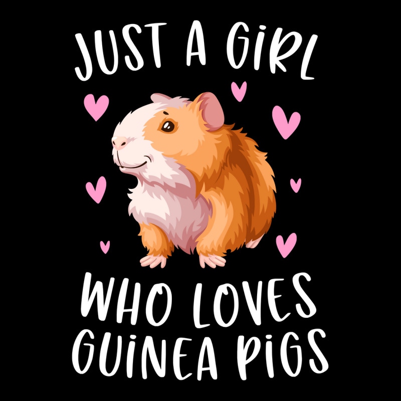 Just A Girl Who Loves Guinea Pigs Funny Cavy Gifts For Girls Long Slee Baby Bibs | Artistshot