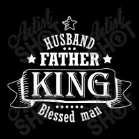 Husband Father King Blessed Man Women's V-neck T-shirt | Artistshot