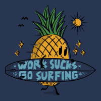 Work Sucks, Go Surfing Ladies Denim Jacket | Artistshot