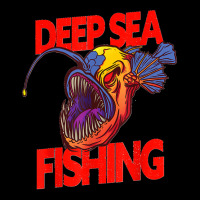 Deep Sea Fishing Anglerfish Deep Sea Monster Women's V-neck T-shirt | Artistshot