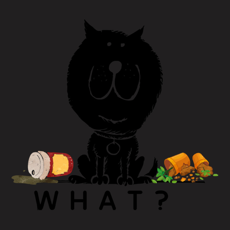 What Cat T  Shirt What Cat Shirt, Funny Black Cat , Cat Lover , Cat Wi T-Shirt by leotardrob | Artistshot