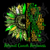 I'm The Storm Sunflower Leopard Adrenal Cancer Warrior Adjustable Cap | Artistshot