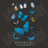 Butterflies In My Stomach Blue Butterfly Soft Aesthetic Champion Hoodie | Artistshot