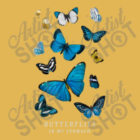 Butterflies In My Stomach Blue Butterfly Soft Aesthetic Vintage Hoodie And Short Set | Artistshot