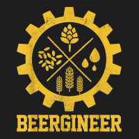 Mens Beergineer Homebrew Home Brewing Craft Beer Brewer Gift T Shirt Classic T-shirt | Artistshot