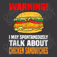 Chicken Sandwich  Funny Talk About Chicken Burgers Ladies Curvy T-shirt | Artistshot