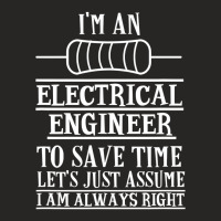 Funny Electrical Engineer Gift Electronics T Shirt Ladies Fitted T-shirt | Artistshot