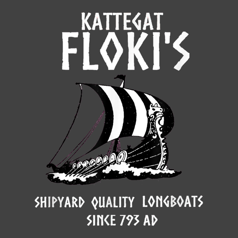 Kattegat Floki's Shipyard Longboat Funny Viking Gift T Shirt Vintage T-shirt | Artistshot