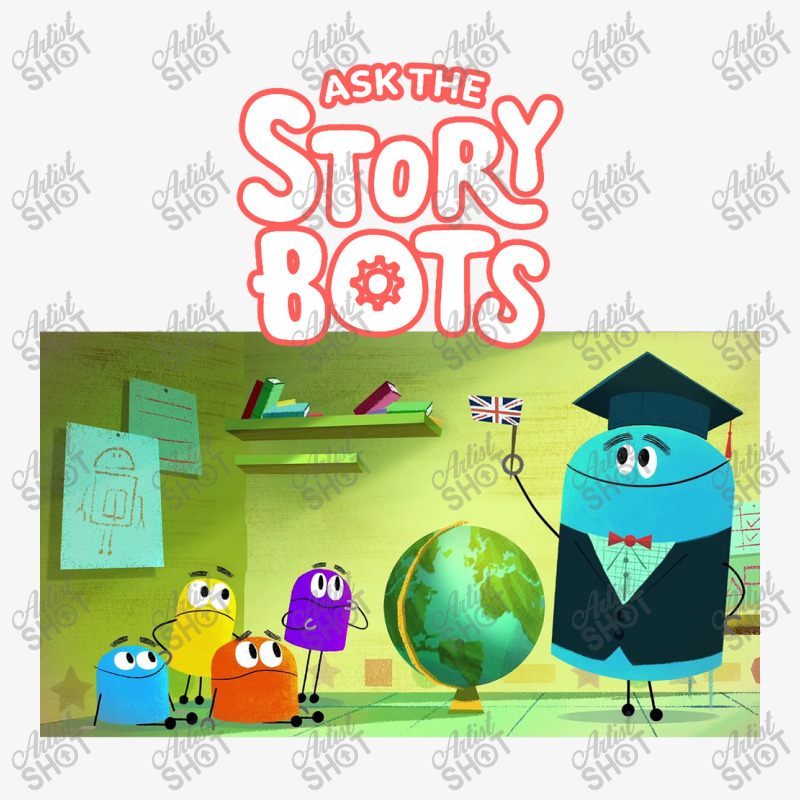 Ask The Storybots Ladies Fitted T-Shirt by yaukhti | Artistshot