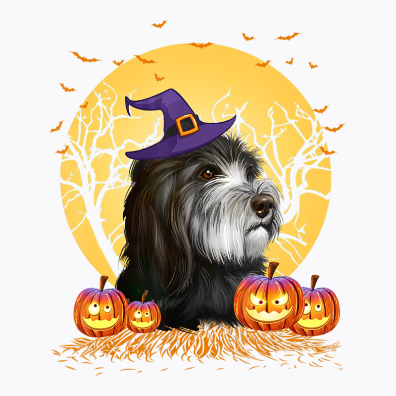 Holiday 365 Halloween Catalan Sheepdog Dog Pumpkin T-Shirt by kaeskapper3 | Artistshot