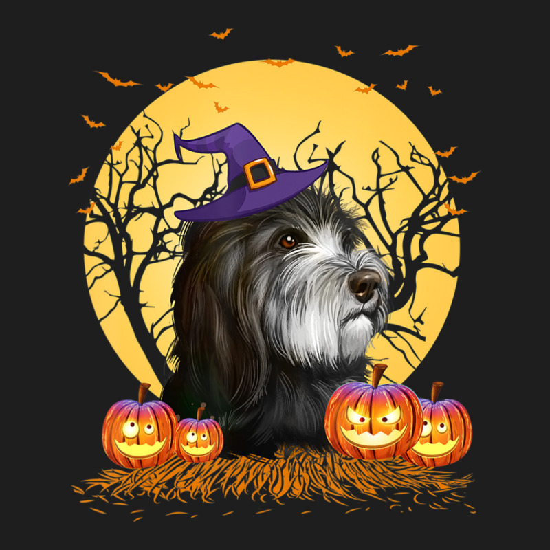 Holiday 365 Halloween Catalan Sheepdog Dog Pumpkin Classic T-shirt by kaeskapper3 | Artistshot