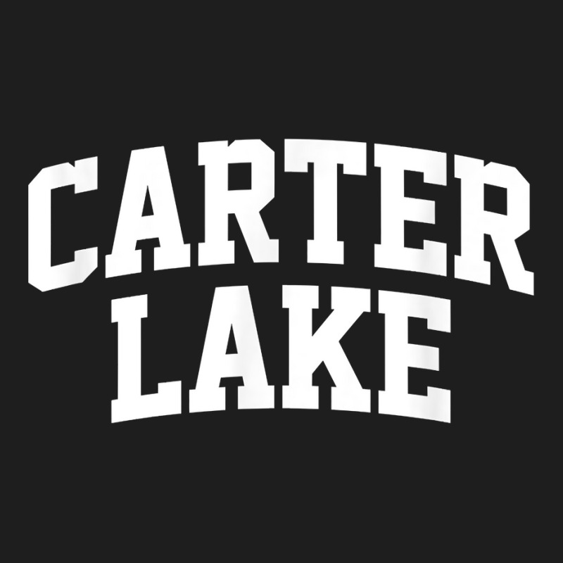 Carter Lake Athletic Arch High School College Style T Shirt Classic T-shirt by pickengtwrentv | Artistshot