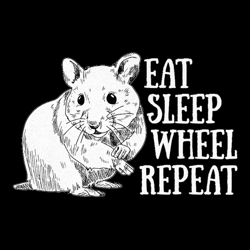 Eat Sleep Wheel Repeat Hamster Lovers Cute And Funny Design Premium Adjustable Cap by LeonelSalas | Artistshot