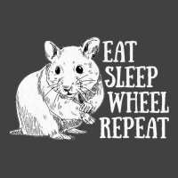 Eat Sleep Wheel Repeat Hamster Lovers Cute And Funny Design Premium Vintage T-shirt | Artistshot