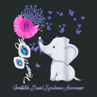 Elephant Irritable Bowel Syndrome Awareness Women's Triblend Scoop T-shirt | Artistshot