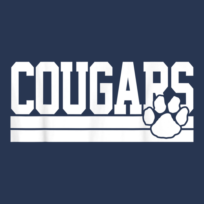 Cougars School Spirit T Shirt Men Denim Jacket by summeyveulricket | Artistshot