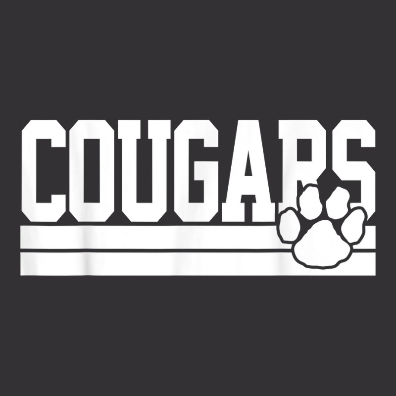 Cougars School Spirit T Shirt Vintage Hoodie by summeyveulricket | Artistshot