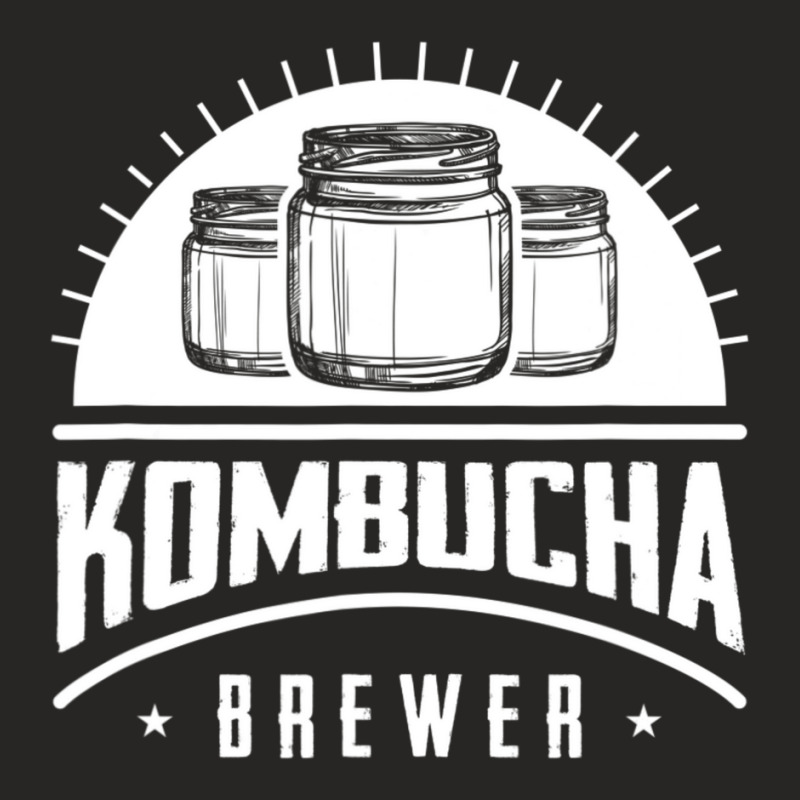 Kombucha Brewer Fermented Tea Fermentation Scoby Ladies Fitted T-Shirt by sabenasanweil | Artistshot