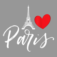 Eiffel Tower A Heart From Paris With Love To France T Shirt Women's V-neck T-shirt | Artistshot