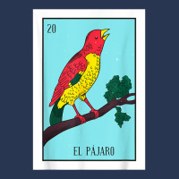 El Pajaro Lottery Card Gift The Bird Card Mexican Lottery T Shirt Men Denim Jacket | Artistshot