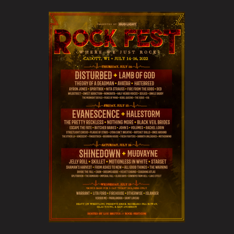 Rockfest T-Shirt by kingranger840404 | Artistshot