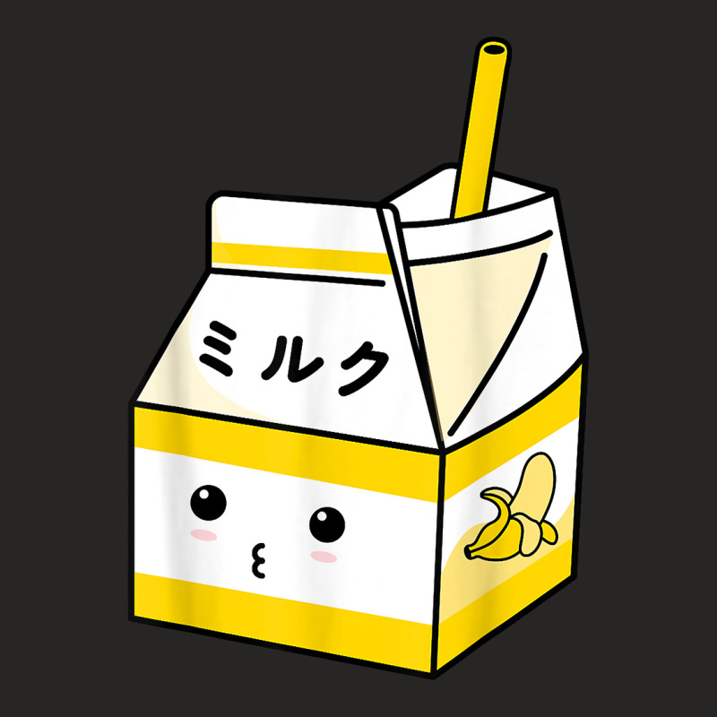 Cute Banana Milk Shake Kawaii Japanese Anime Fan Gift Yellow T Shirt Ladies Fitted T-Shirt by vorgasofaguiarb | Artistshot