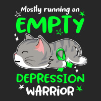 Depression Awareness T  Shirt Mostly Running On Empty Depression Warri Women's Pajamas Set | Artistshot