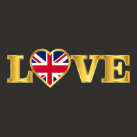 United Kingdom Flag British Great Britain Uk Heart Premium Champion Hoodie | Artistshot