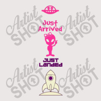 Just Arrived Just Landed Alien Pocket T-shirt | Artistshot