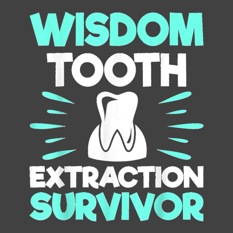 Wisdom Tooth Extraction Survivor  Dentist Dental Hygienist Vintage T-shirt | Artistshot