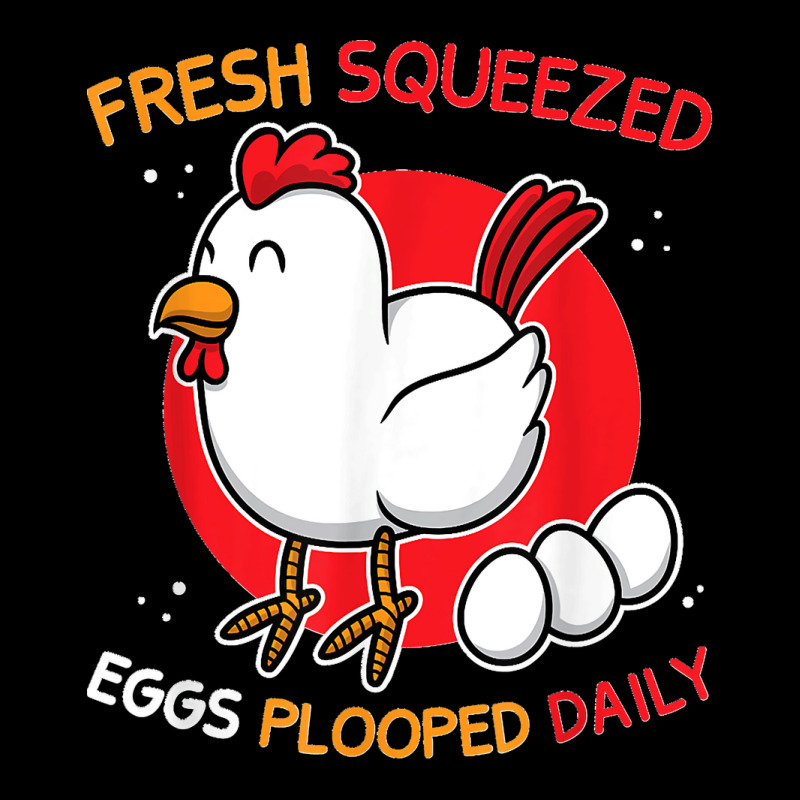 Funny Chicken Farmer Eggs Plooped Daily Women Men Men's Long Sleeve Pajama Set | Artistshot