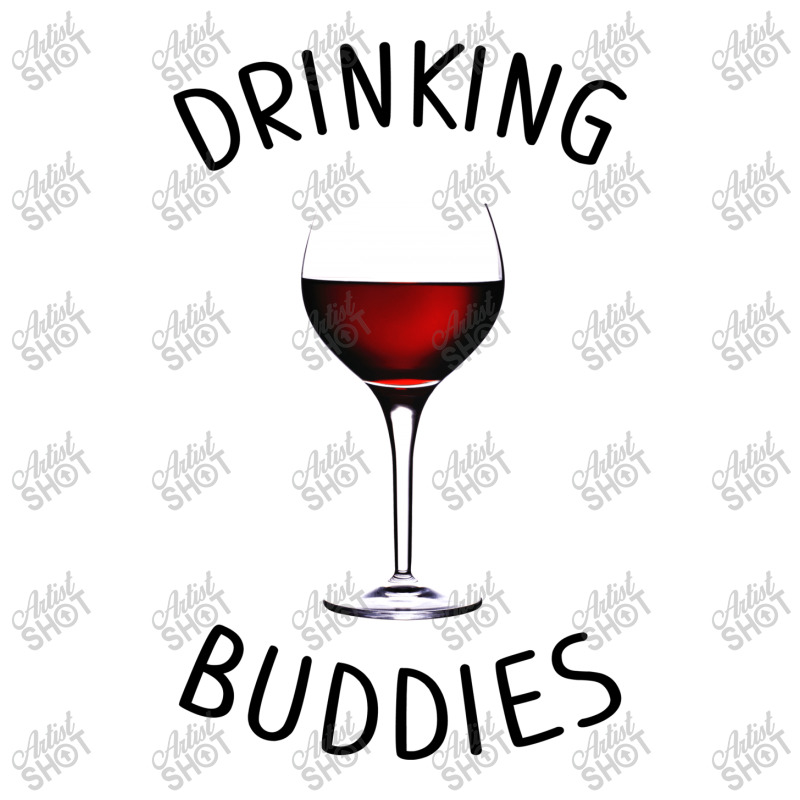 Drinking Buddies Wine Glasses Unisex Hoodie by Artees Artwork | Artistshot